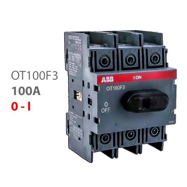 Рубильник 3х-полюсный OT100F3 100А